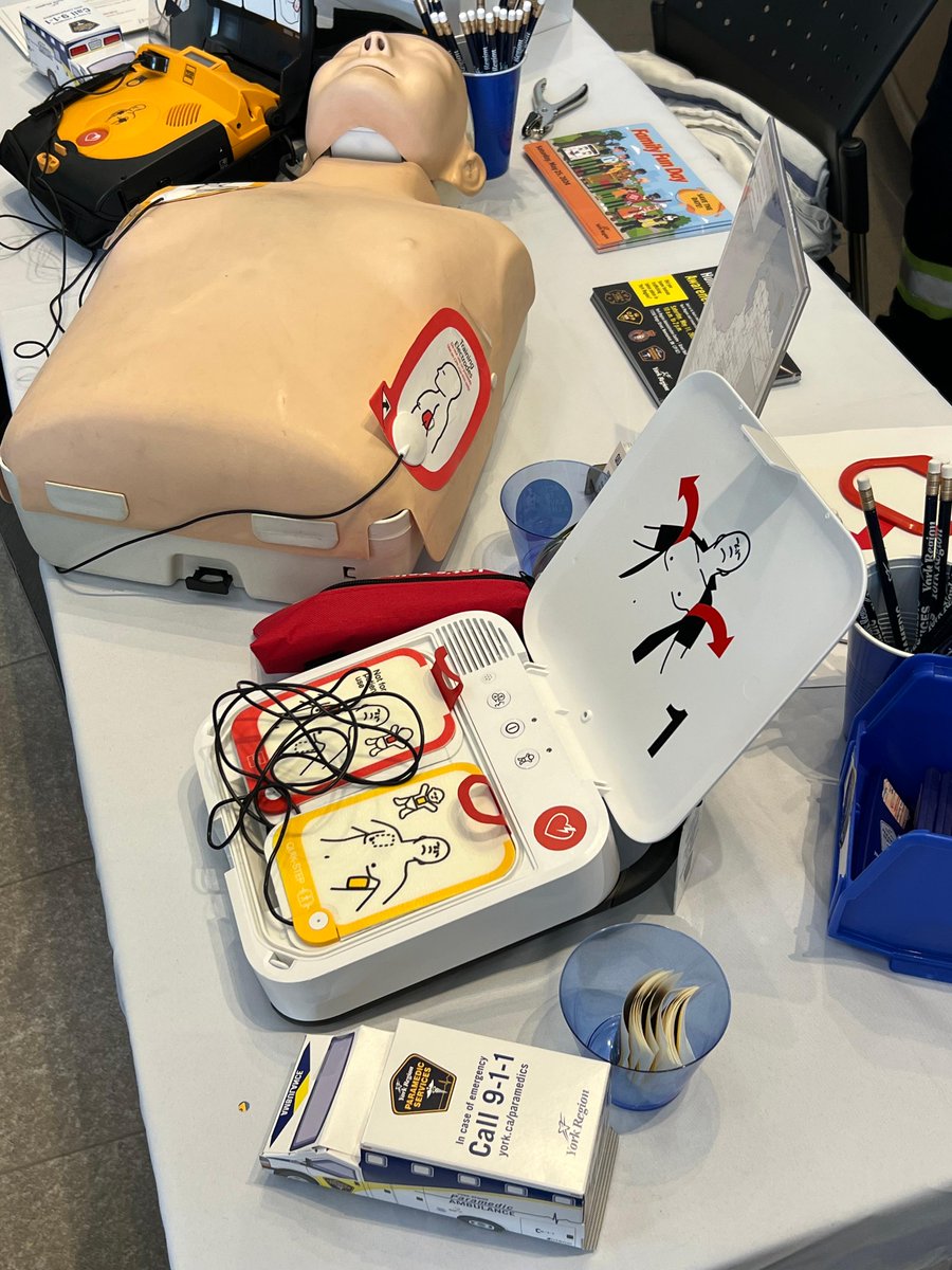 We are spotlighting the life-saving potential of AEDs and raising awareness about workplace health and safety at the North American Occupational Safety and Health Fair #NAOSH #NAOSHWeek