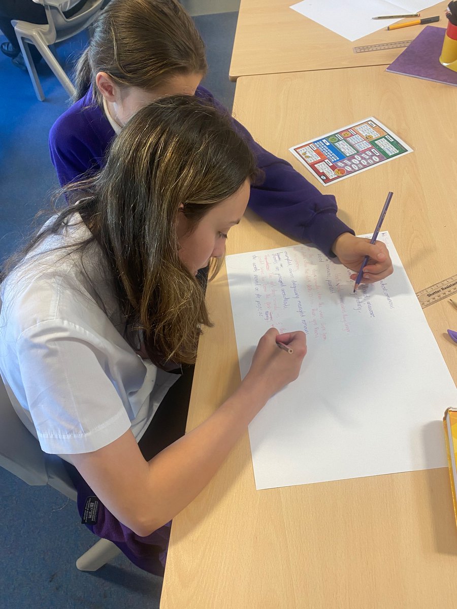 Year 6 worked really hard in their English lesson today when building vocabulary in preparation for their suspense narrative. #GCPEnglish @PrimaryGreat