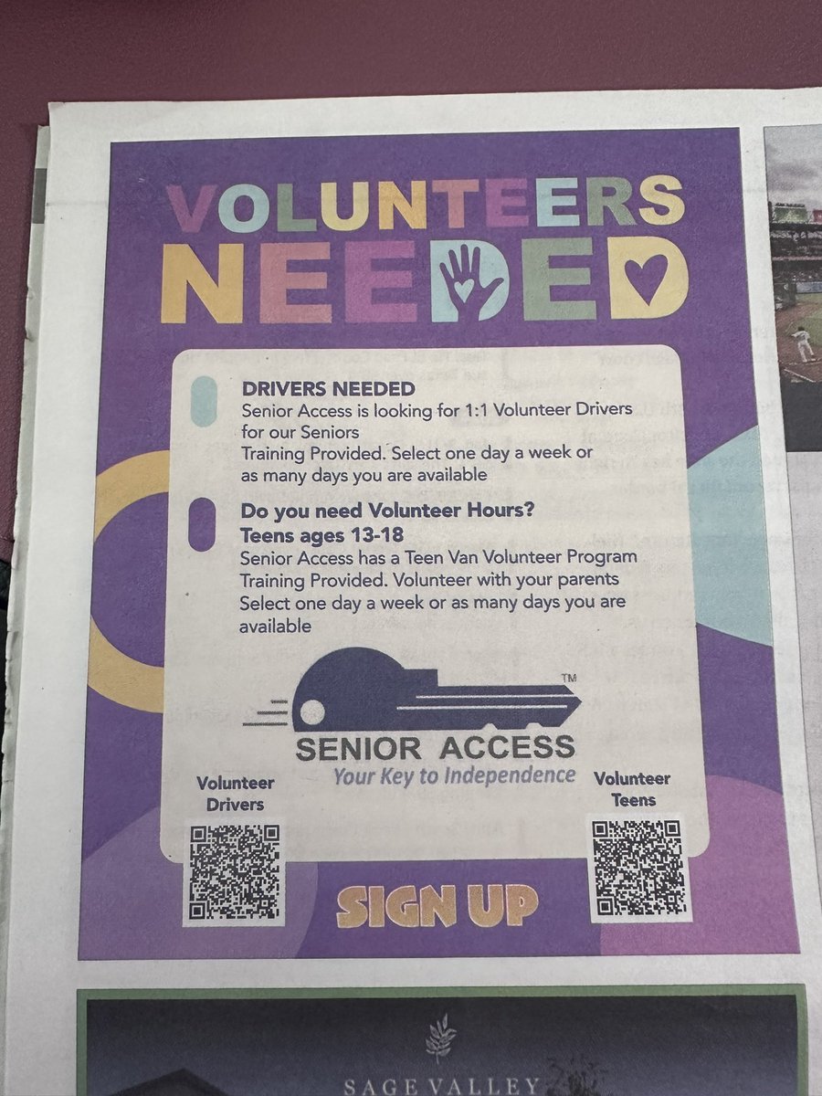SeniorAccessTx's tweet photo. 🌟 We want to give a big shoutout to Community Impact for bringing attention to the urgent need for volunteers at Senior Access. Our seniors deserve all the love and support we can give, and your help can make a world of difference in their lives. 💖 #SeniorAccess #Volunteer https://t.co/Y3SLhQ5Lqq