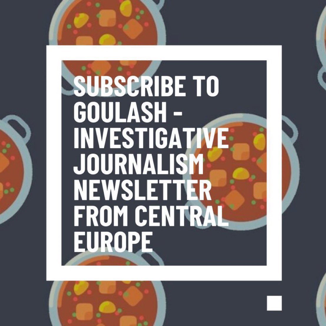 🍲 Fresh ‘Goulash’ is out soon - get @VSquare_Project’s newsletter by @panyiszabolcs with exclusive scoops & the best Central European investigative stories from us & our partners @Atlatszo @direkt36 @ICJK_sk @investigace_cz @FRONTSTORY_PL. 📩 Subscribe: vsquare.org/newsletter/