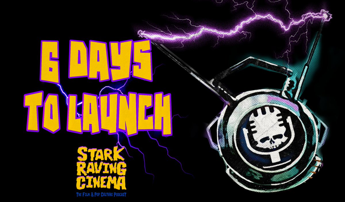 6 DAYS TO LAUNCH... 🎙️⭐

#starkravingcinema #newpodcast #film #popculture #specialguests #brandnew #actors #directors #writers #music #books #graphicnovels