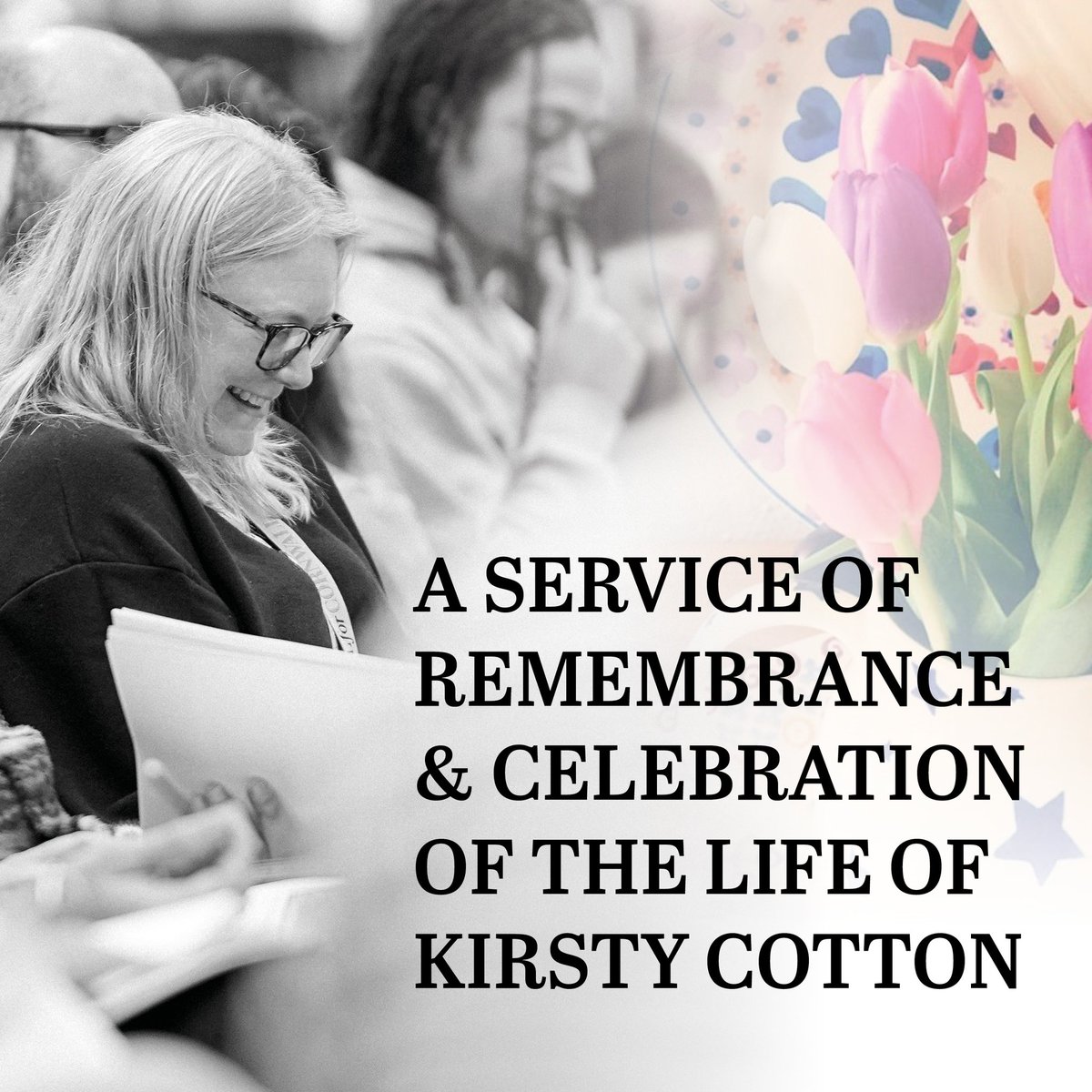 On 25 May we'll be gathering at HfC to celebrate Kirsty. All the details are here bit.ly/hfc-kirsty Please join us if you'd like to reflect, remember and celebrate ✨