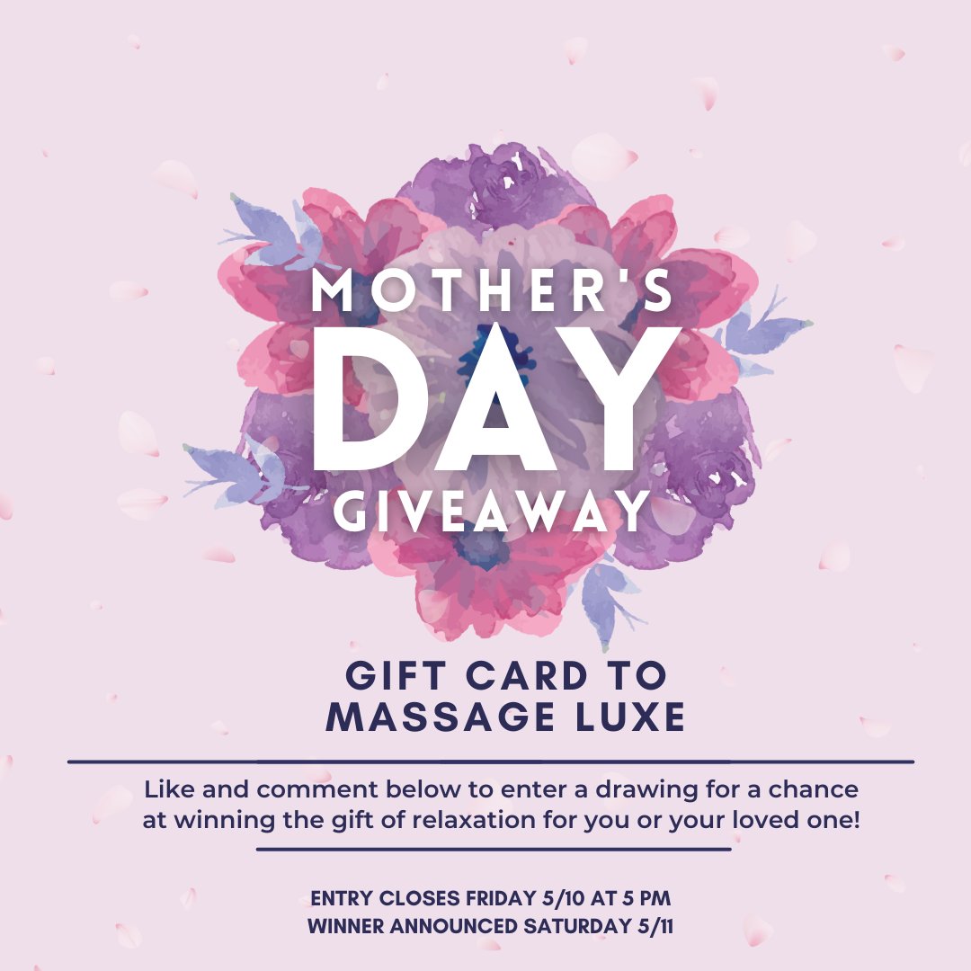 Give the gift of relaxation with our Mother's Day Giveaway! Like and comment below to be entered into a drawing to win a gift card to Massage Luxe 💆‍♀️ - Message us with any questions!
*One entry per person*
#Giveaway #MothersDay #DiFilippoAgencies #GlobeLifeLifestyle