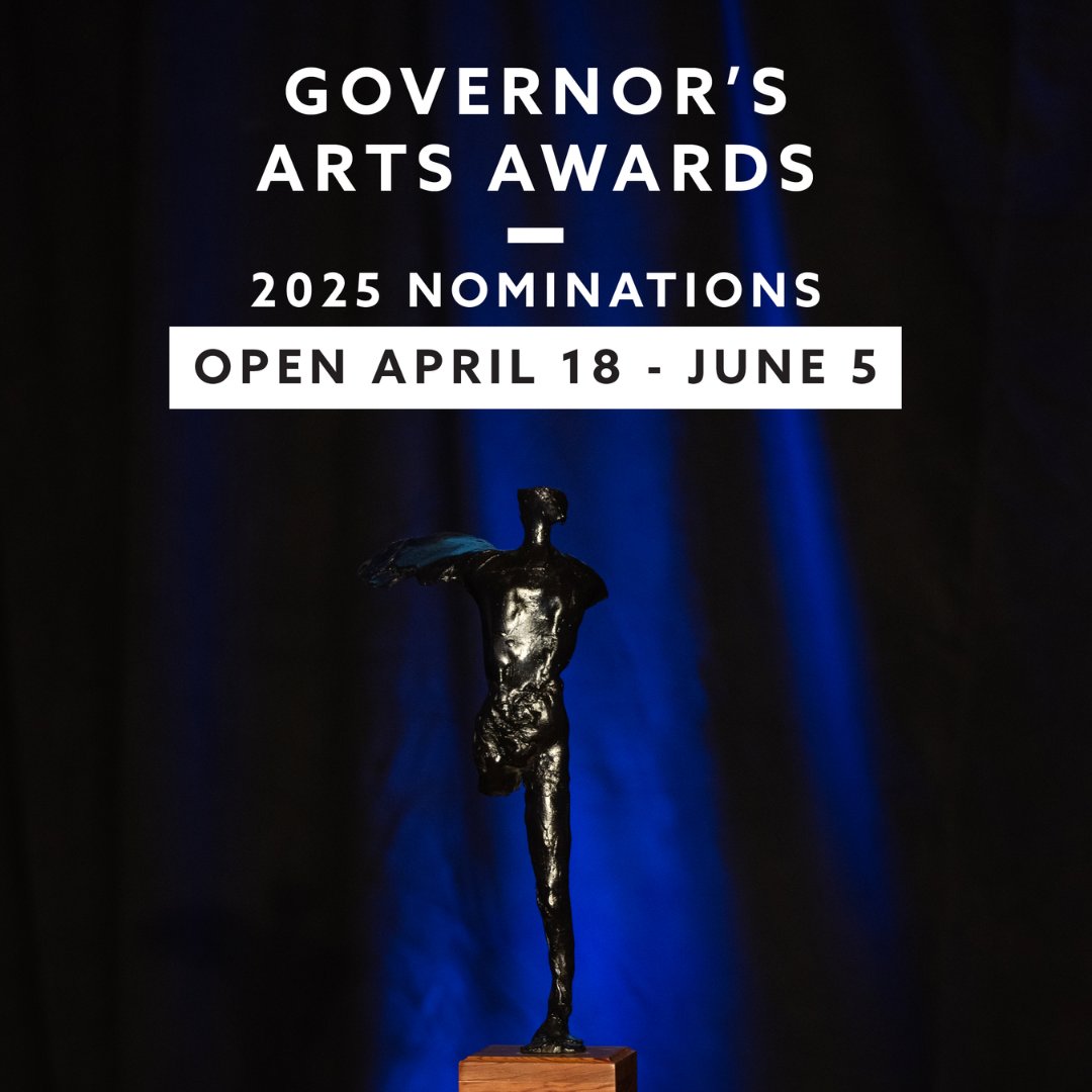 Nominations are now open for the 2025 #GovernorsArtsAwards with #MississippiArtsCommission, aired annually on #MPBOnline. Learn more & submit your nominations before June 5, 2024 at arts.ms.gov/gaa.