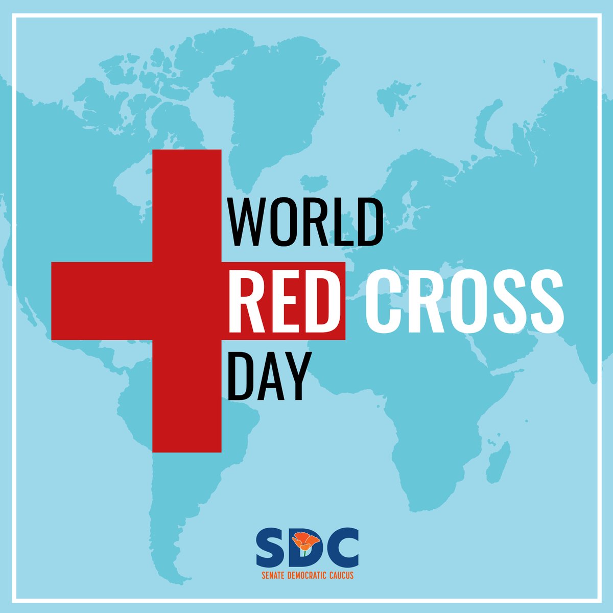 Today is World Red Cross Day. It is a day dedicated to celebrating the American Red Cross. Fun fact: one in 65 people in the world is helped by the Red Cross ❤️ #WorldRedCrossDay #RedCross