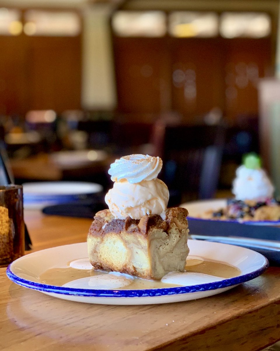 Always leave room for our Cinnamon Bread Pudding! ✨