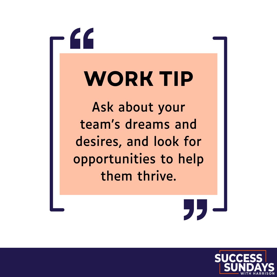 Take a moment to connect with your team. Ask about their dreams, aspirations, and what fuels their passion. 🌠

Remember: When your team flourishes, so does your collective success! 🌟🌿

#TeamThrive #Leadership #DreamBig #LeadershipImpact #TeamLeadership #BuildOthersUp