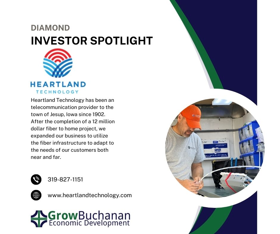 BCEDC Investor Spotlight: Heartland Technology
Over the past 100 years, Heartland has continued to grow its product line to meet the needs of its customers.  
For more information, visit heartlandtechnology.com 
#GrowBuchanan