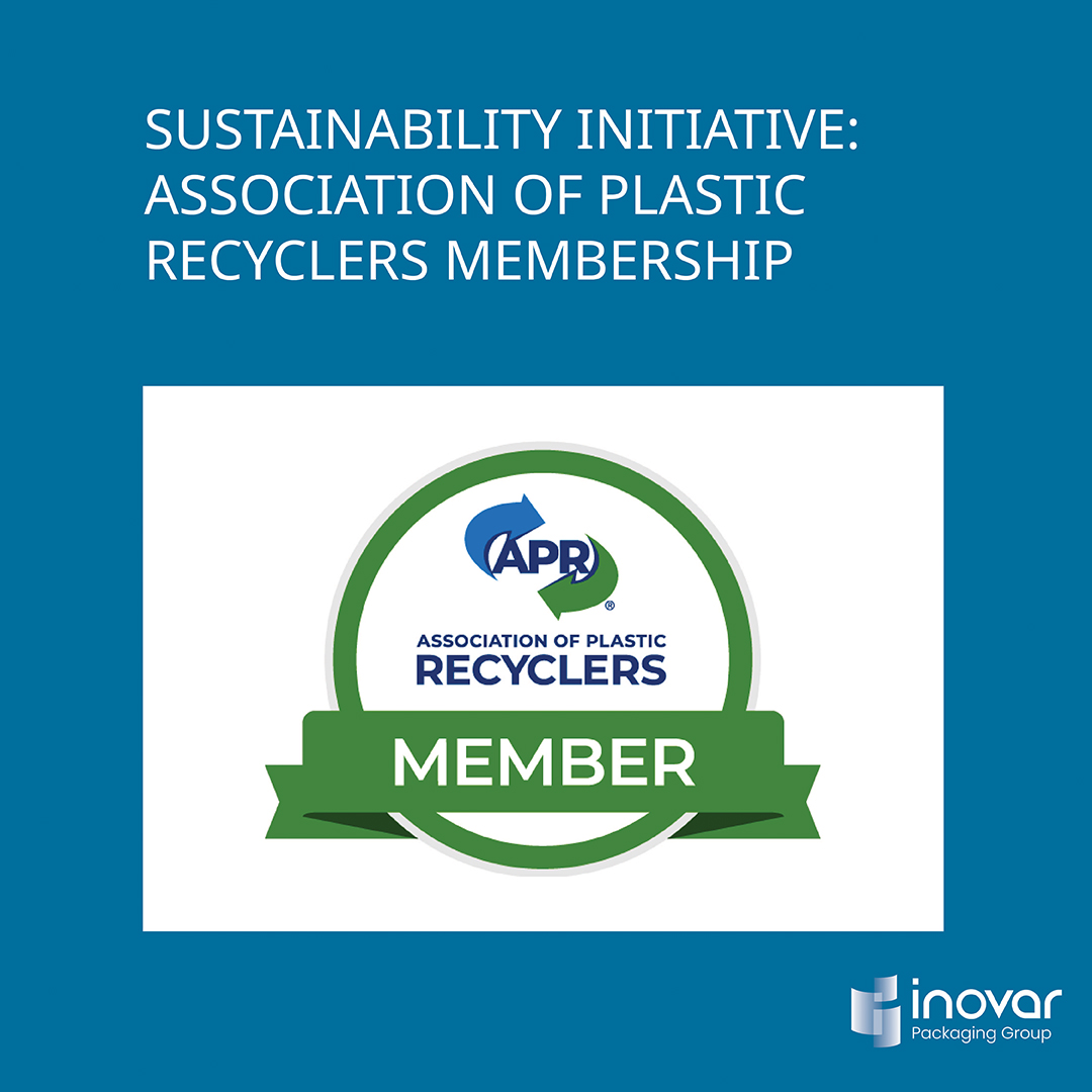 Our membership in the Association of Plastic Recyclers is one of the many ways we help create sustainable labels and packaging for our customers. Click here to learn more: l8r.it/dzM9

#ontheblog #inovarinspirations #inovarpackaginggroup #labels #sustainability