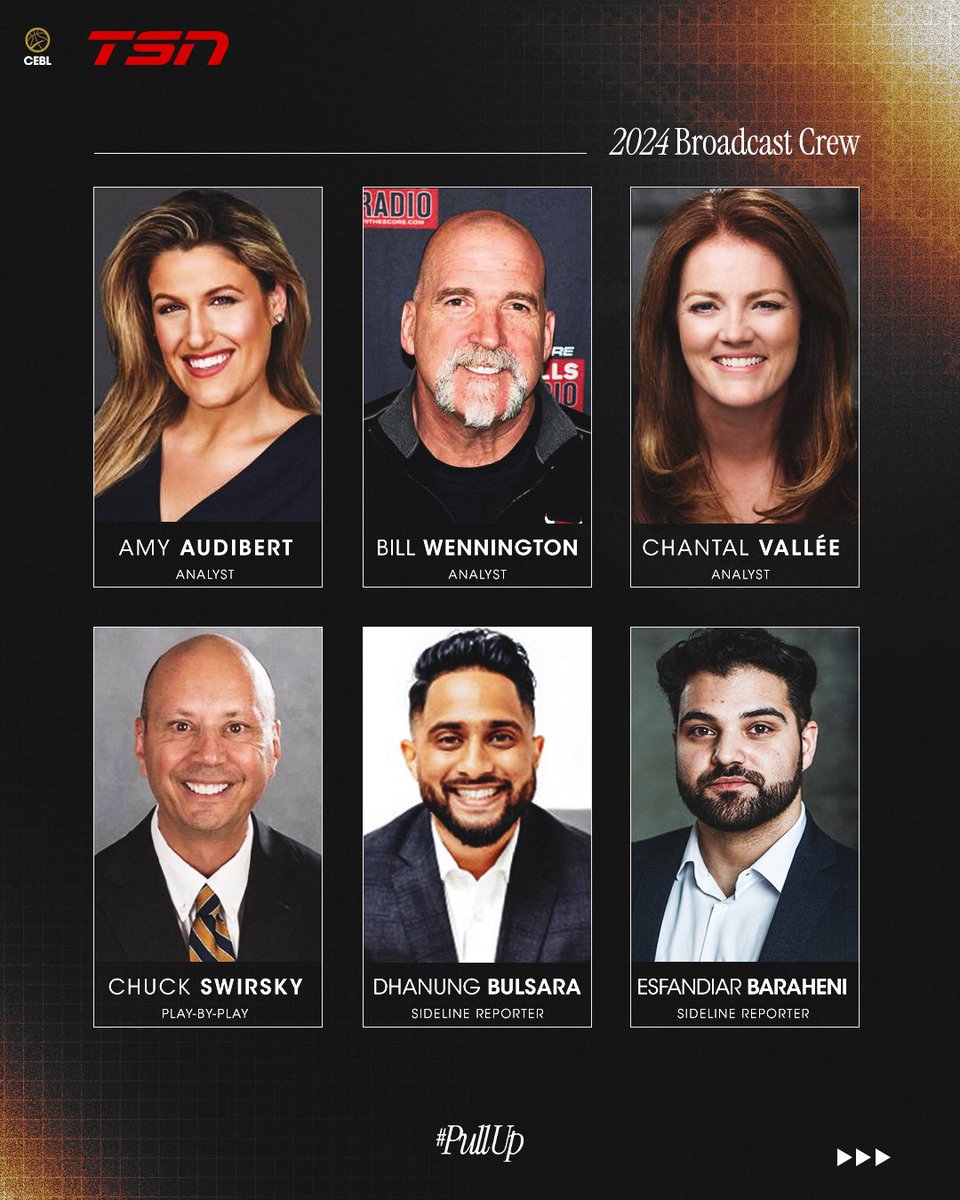 CEBLeague's tweet photo. The crew is set 🎙️📺

Sixth Season of CEBL action tips off May 21. Catch the action on TSN &amp; TSN+

🗞️: https://t.co/sM1AI0zPs2 
 
#PullUp https://t.co/biKztcfrPJ