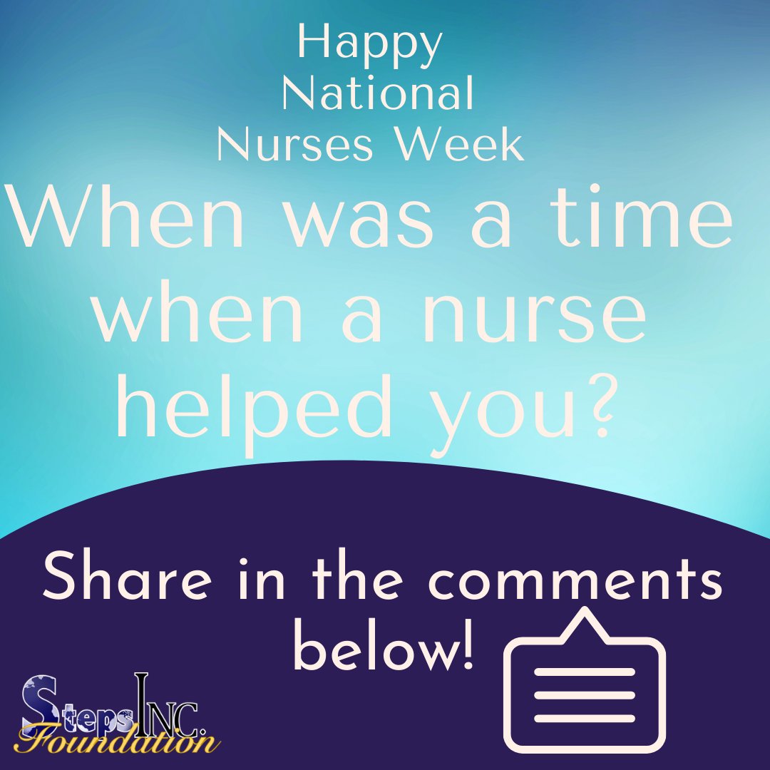Fun Fact: Nurses Week coincides with the birthday of Florence Nightingale, the founder of modern nursing. Her pioneering work laid the foundation for the nursing profession as we know it today. 

#stepsfoundationinc #samismyreason #ipledgetomakeadifference #nursesweek
