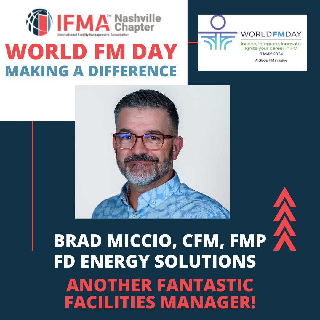 Celebrate the important contributions and achievements of the facility management community - and the positive impact the profession has on our lives. #WorldFMDay #IFMANashville
