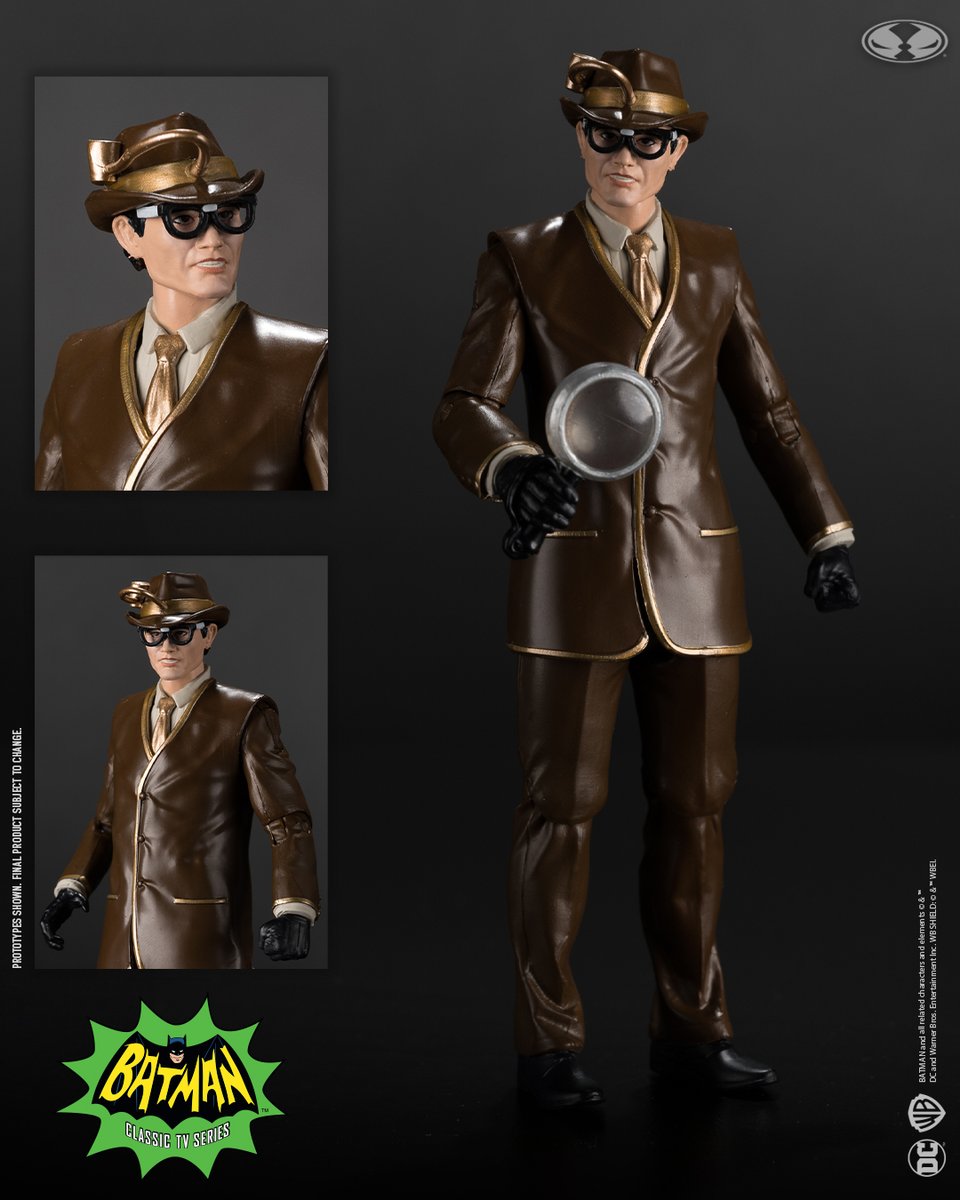 Bookworm™ is available for pre-order NOW at select retailers! 
➡️ bit.ly/BookwormDCRetr…

6' scale figure is based on the classic 1960's TV show and includes a magnifying glass.  

#McFarlaneToys #DCRetro #Batman66 #Bookworm #Batman