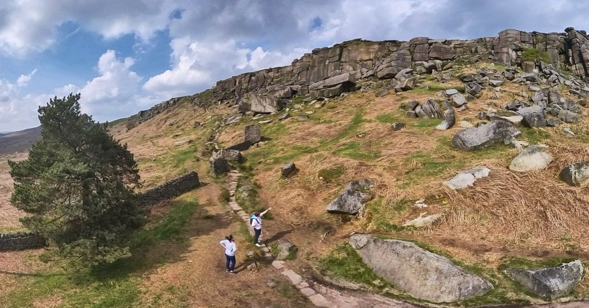 …and a more conventional view! #stanageedge #PeakDistrict