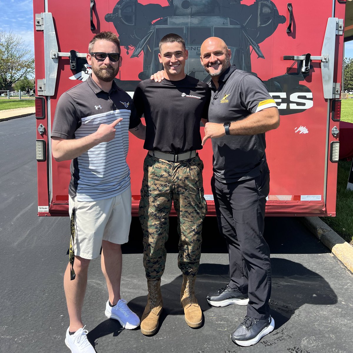 So great to see Nick Smith (‘23) working for the Marines at Andrew Fest.

Nick was a 4-time All-Conference hurdler for <a href="/BoltsTrack/">Bolts Track</a> and a 3 year starter for <a href="/VJA_FOOTBALL/">Andrew Football</a>