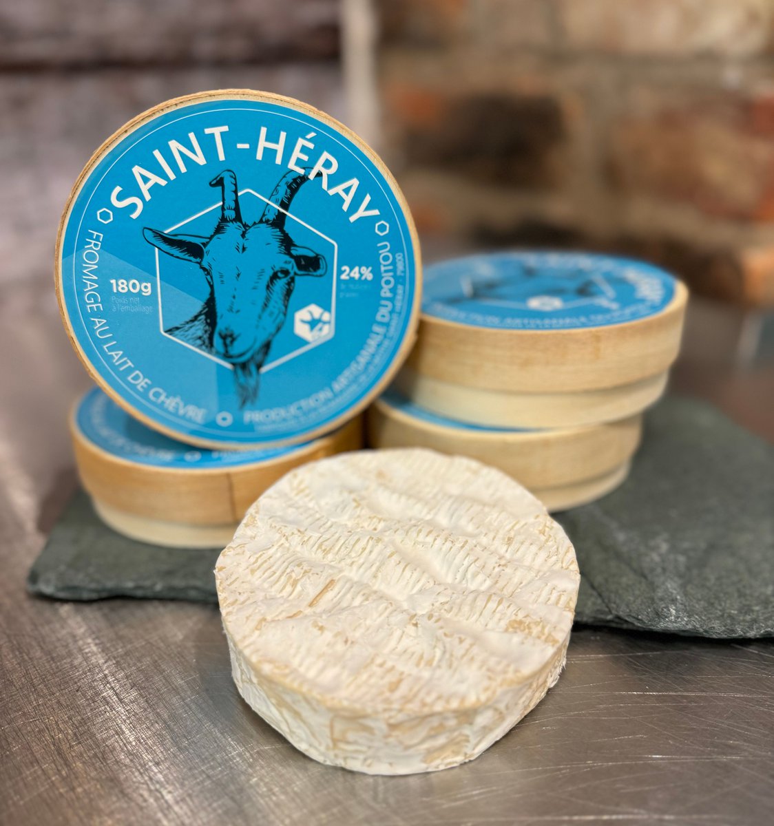 ChorltonCheese1's tweet photo. Whether you're celebrating #Eurovision or not this weekend, we have our annual European Guest Cheeses now on the counter! Representing #Austria, customer favourite #AlpBlossom returns; from #France choose from #Mimolette, #Saint-Heray, or #ComtéMarcelPetit https://t.co/D4xjI6d01L