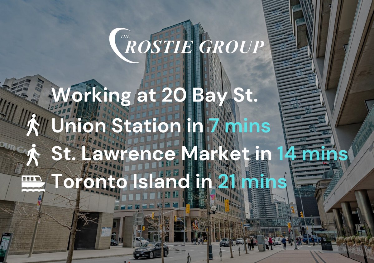 Work close to home. We are within walking distance of Toronto city core! It doesn't get any better than that. #workspace #workbythewater