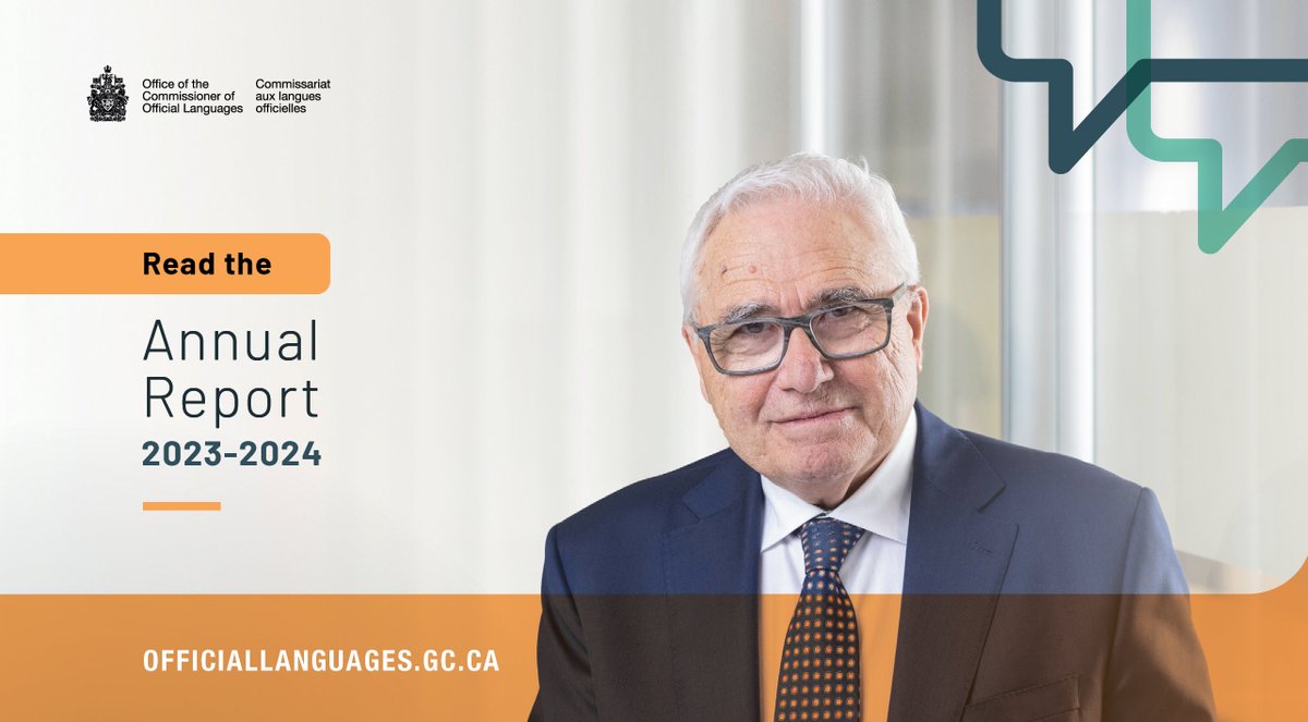In his annual report, the Commissioner has made two recommendations regarding the full implementation of Part VII of the modernized Act and a comprehensive 10 year review of the legislation.

clo-ocol.gc.ca/en/publication…

#OfficialLanguages #AnnualReport