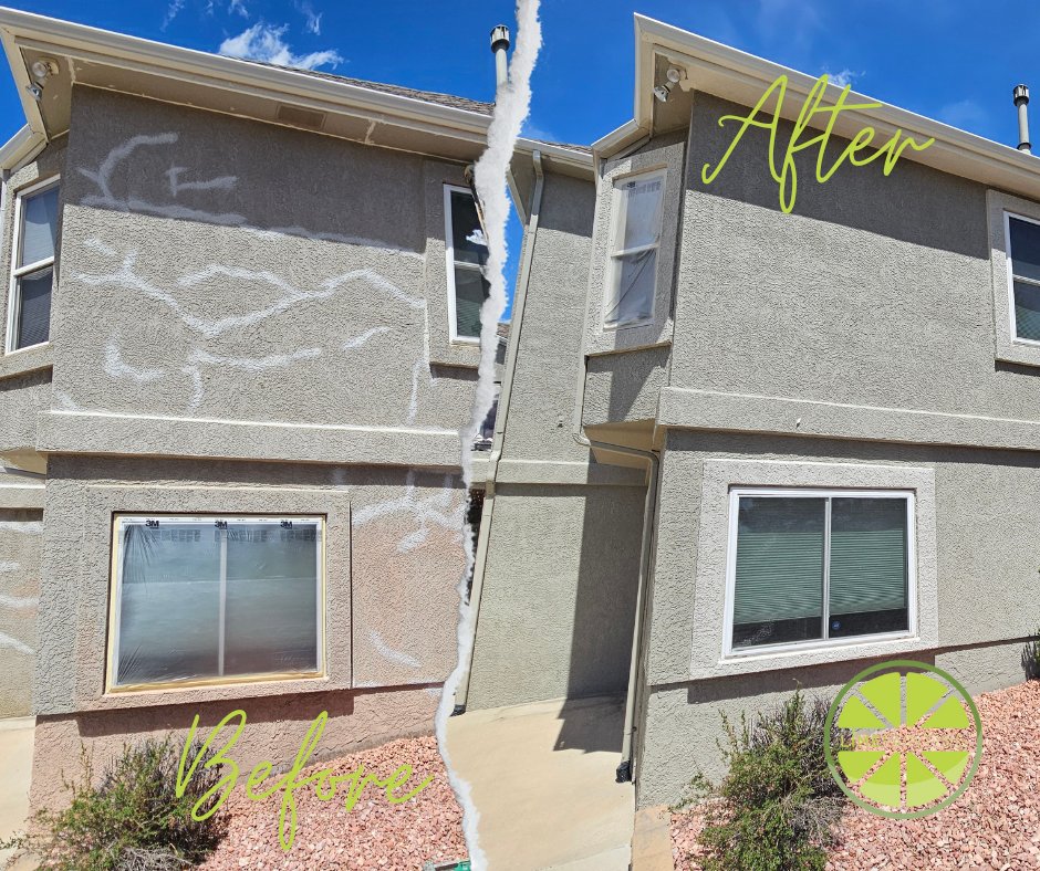 LIME_CR's tweet image. Trust our experienced craftsmen to deliver top-notch stucco repairs that will enhance your property's value and beauty!

📲call now 719-755-8255

#limepaintingofcastlerock  #LIMEPainting  #GetLIMED  #elastomeric #stuccowork #sherwinwilliams #stucco