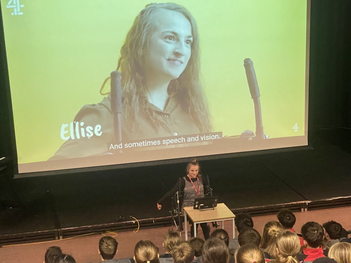 Third Form pupils welcomed visiting speaker Ellise Hollie Hayward to their PSHE lesson this week as part of learning about disabilities within EDI. Ellise shared her journey about living with #CerebralPalsy and also her film, 'How to be my Ally'. youtube.com/watch?v=rEMYtx…