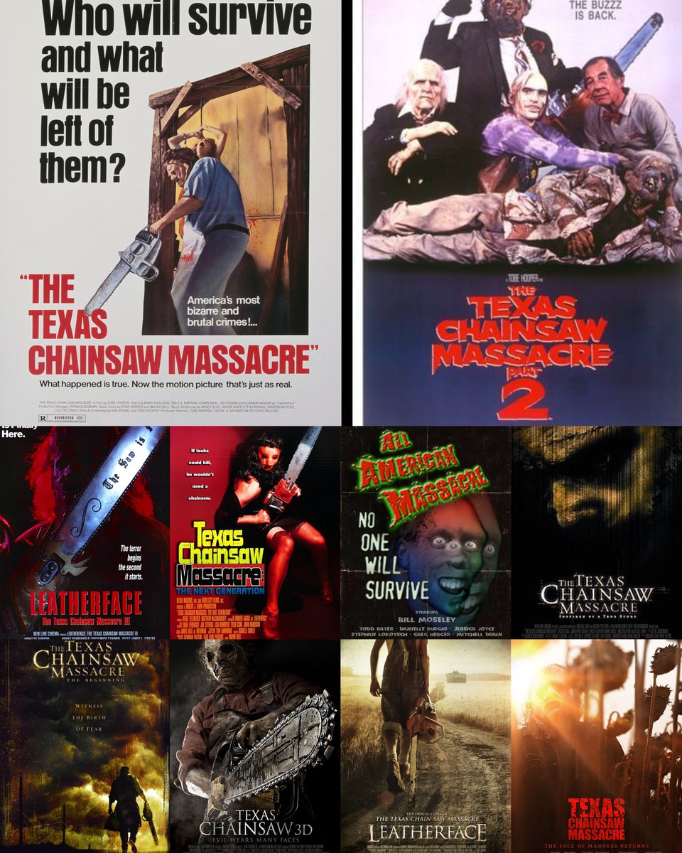 🩸🪚What's your favorite TCM of the franchise?🪚🩸 #HorrorCommunity #Horrorfam