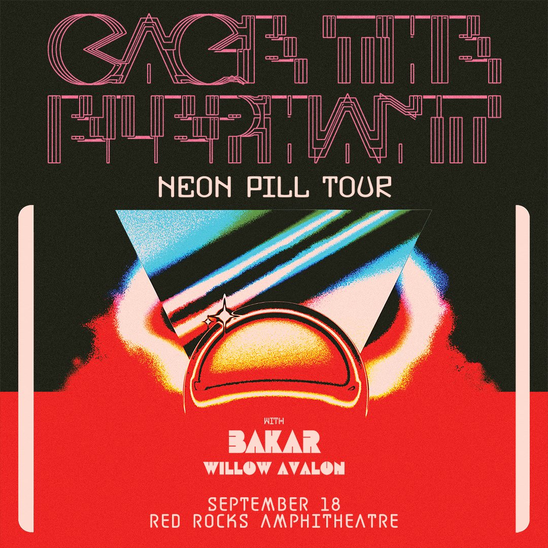 SUPPORT ADDED: Willow Avalon will open the show for @CageTheElephant and @yeaabk at @RedRocksCO on September 18th! Get tickets here while you still can: livemu.sc/4ajkxqE
