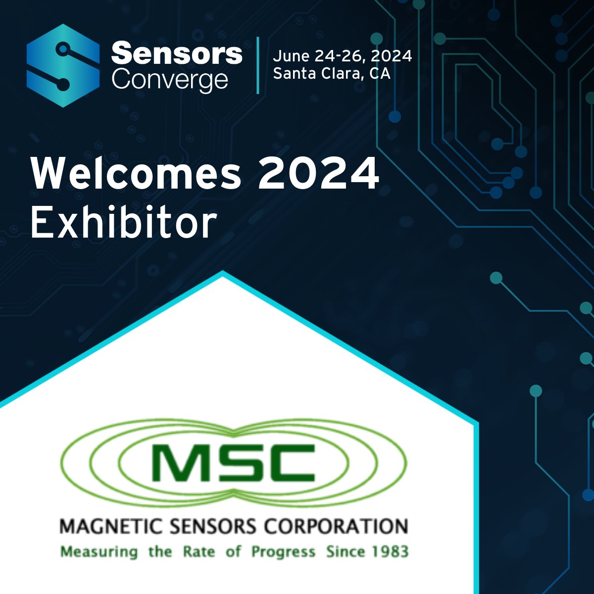 Welcome Magnetic Sensors to #SensorsConverge

Magnetic Sensors specializes in offering robust and versatile electrical components such as magnetic speed sensors and custom coil solutions.  magsensors.com

Register: June 24-26 in Santa Clara sensorsconverge.com/sensorsconverg…
