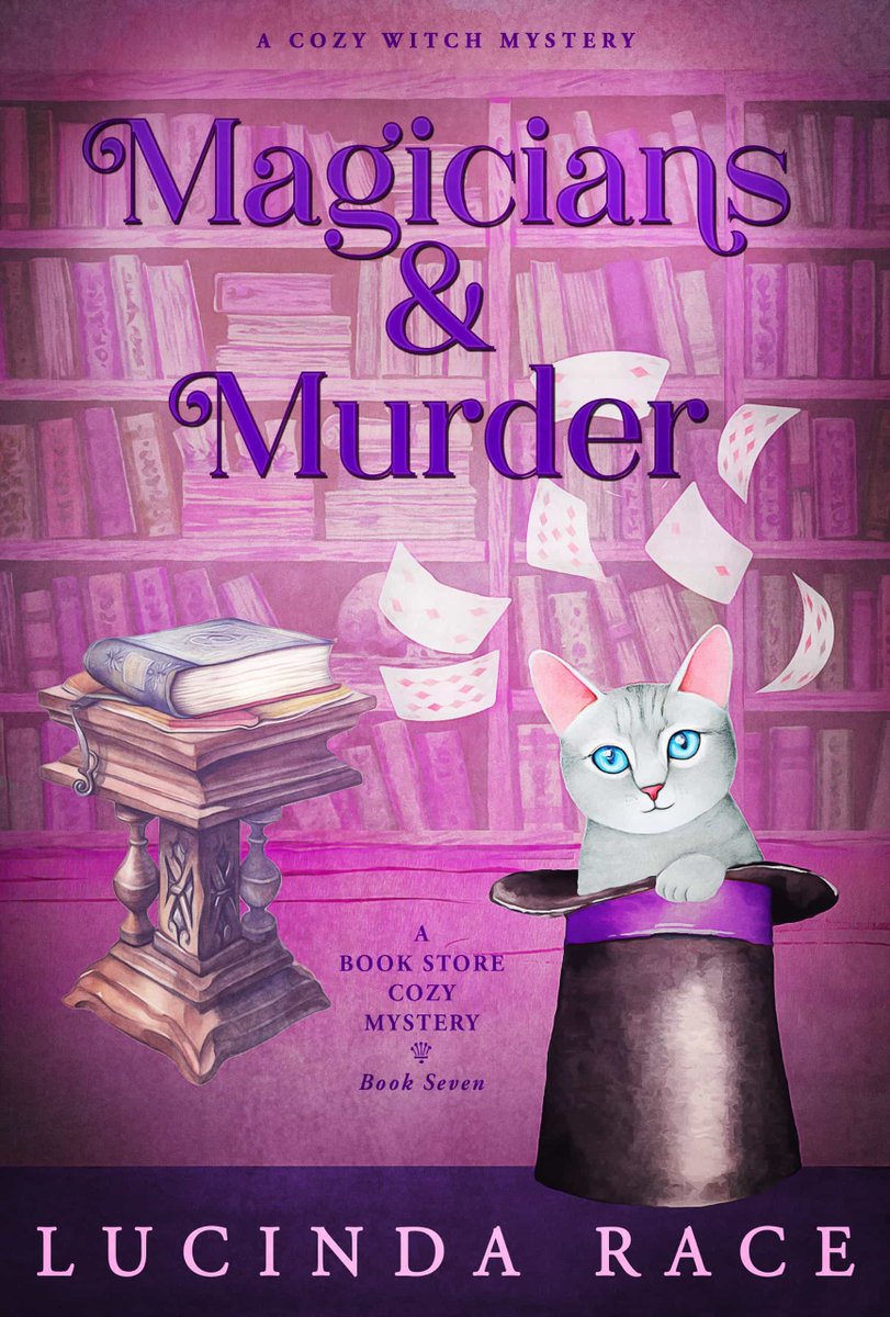 Not only does she need to clear her name and protect her book but Lily discovers dark magic can lead to murder.
New Release | Magicians & Murder by Lucinda Race
nnlightsbookheaven.com/post/magicians…
#paranormalcozymystery #cozymystery #newrelease #bookboost #nnlbh