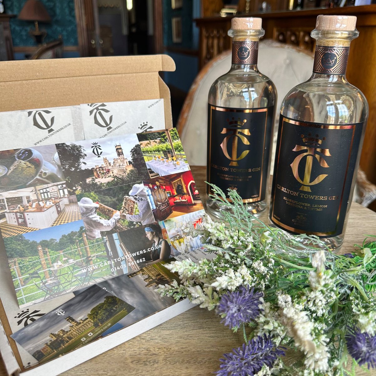 Give the gift of Carlton Towers...🎁 From our delicious Carlton Towers Gin, House Tour or Vineyard Experiences, Cooks Workshops and more, Carlton Towers has a range of gifts available for you to buy! loom.ly/sFezgWo #carltontowers #giftideas #statelyhome #whatson