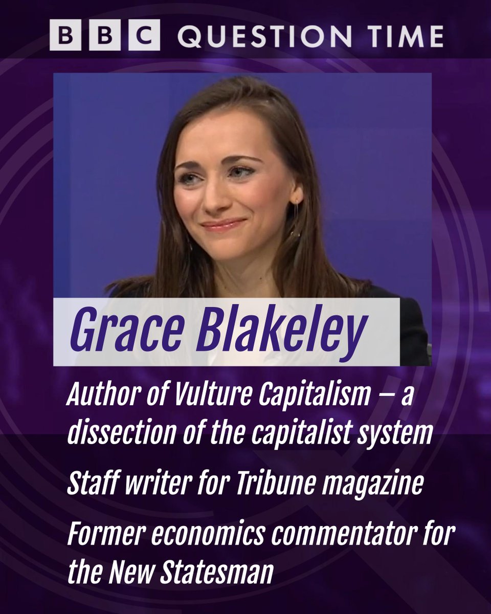 Author @graceblakeley will be on the panel #bbcqt