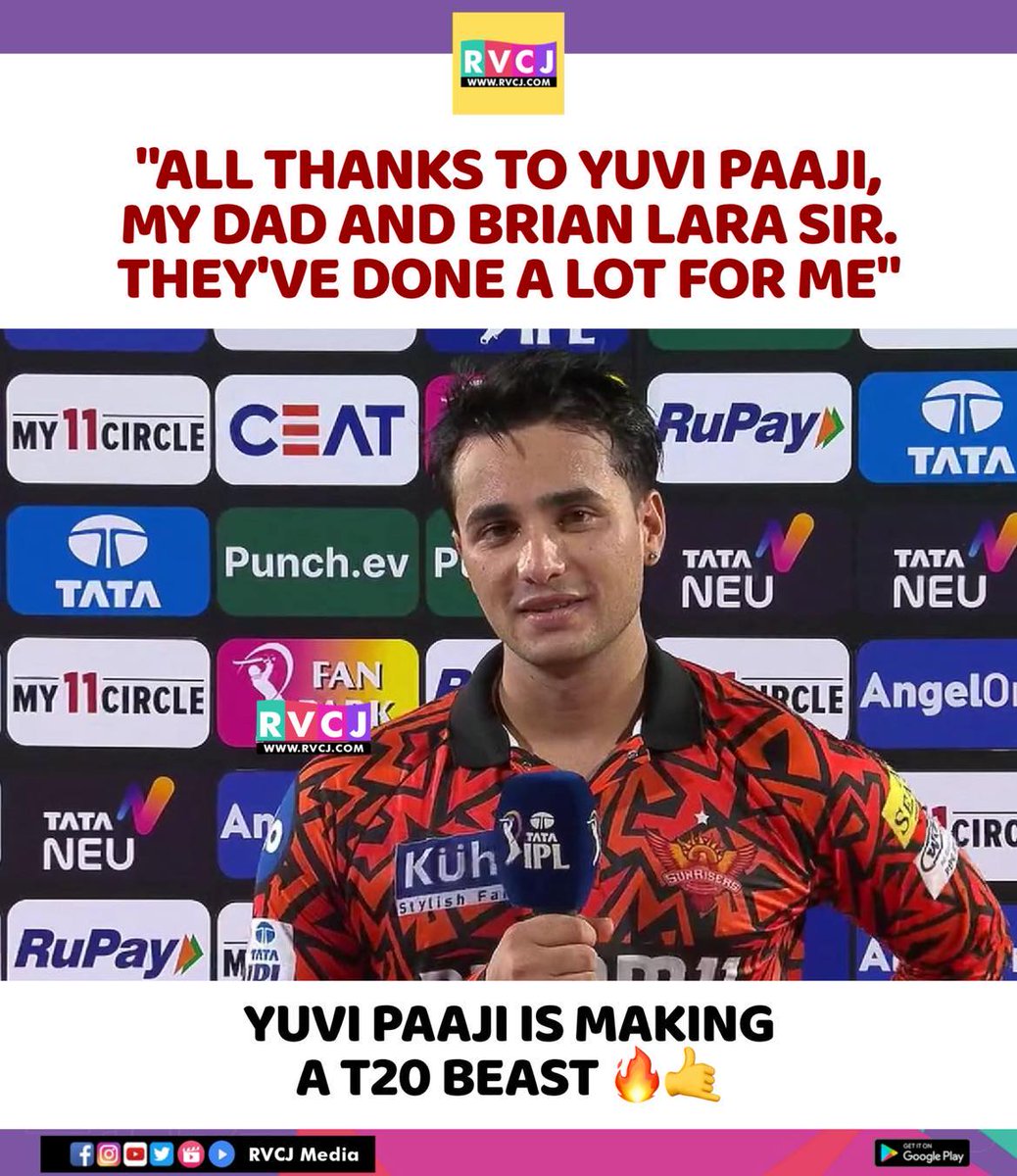 Abhishek Sharma speaks #abhisheksharma #yuvrajsingh #yuvi