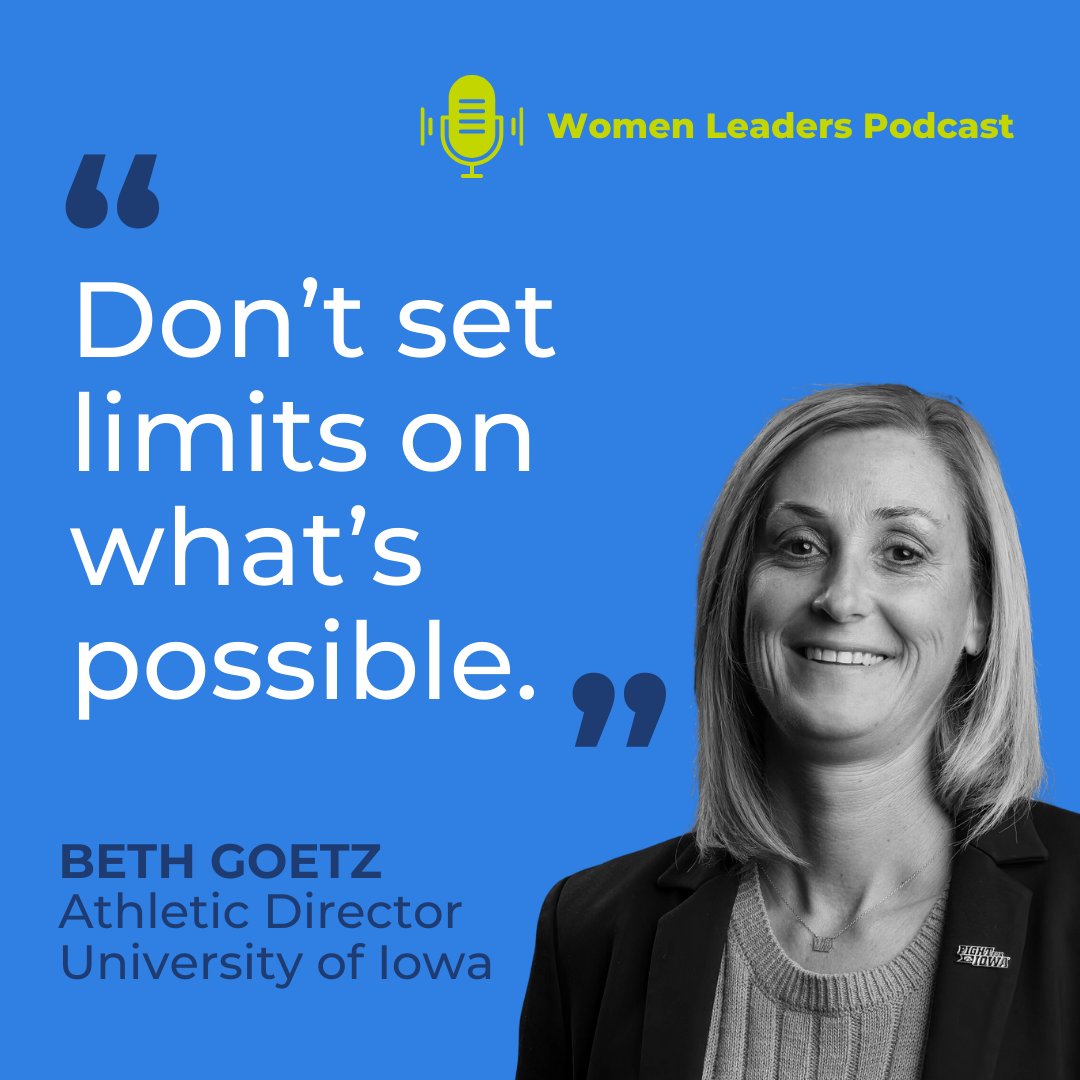 .@bgoetz12, @TheIowaHawkeyes Director of Athletics, joins @PattiPhillips10 to share her perspective on 'The @CaitlinClark22 Effect” and the current state of Women’s Sports. Listen now! 🎧: ow.ly/fFFI50RzHuu