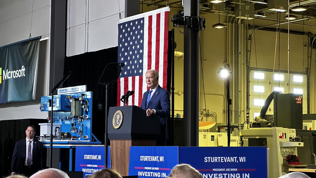 'Trump called it the eighth wonder of the world. They took their golden shovels and dug a hole--and then fell into it. Foxconn turned out to be just that. A con. Not on my watch.' – @JoeBiden