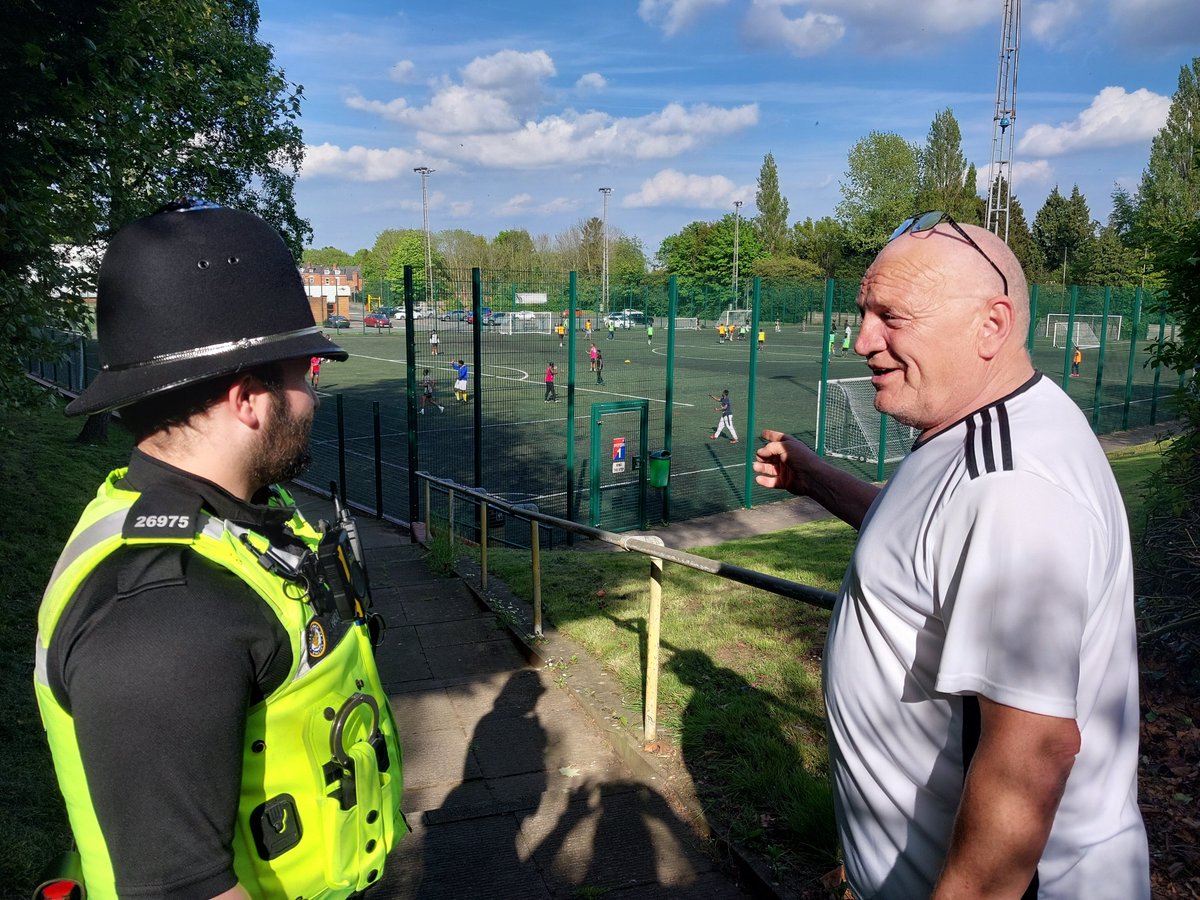 We have popped into Benson Community Project for Safer Cycling, Football and Female MultiSports session with PC HADLEY and PC HOLDEN -ARROWSMITH @KimMadillWMP @SandwellPolice @WMPolice