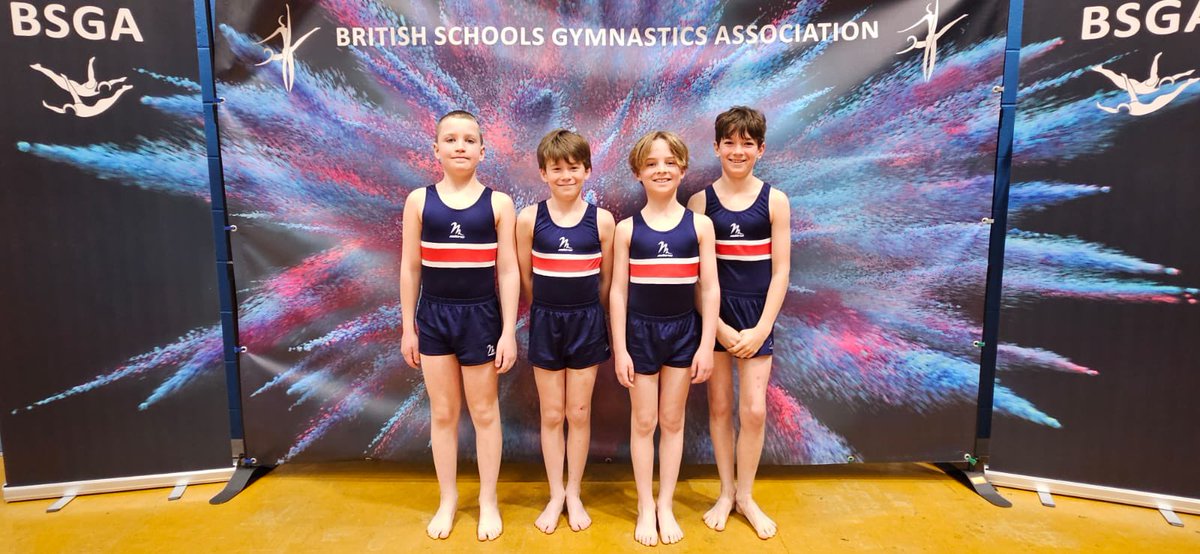 Congratulations to our U11 and U14 boys’ gymnastics teams, who competed at the British Schools Gymnastics Association Floor and Vault Finals last month in Stoke-on-Trent. Both teams finished in 4th place which is amazing! #portregis #gymnastics #bsga #dorset