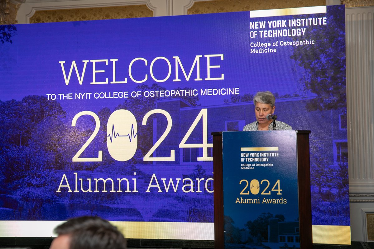 ICYMI, click here to view the photos from the Alumni Awards Dinner on May 1 nyit.edu/u/22zoxM Click here to view the electronic journal.nyit.edu/files/medicine… Thank you to all our Honorees and Sponsors! #NYITCOM #nyitcomalumni