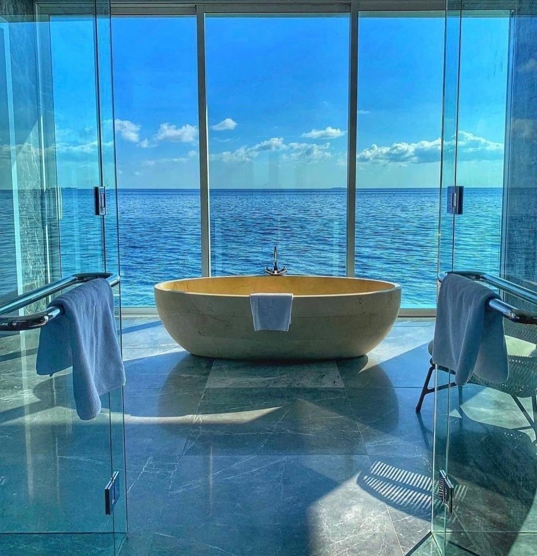 Would you take a bath here?