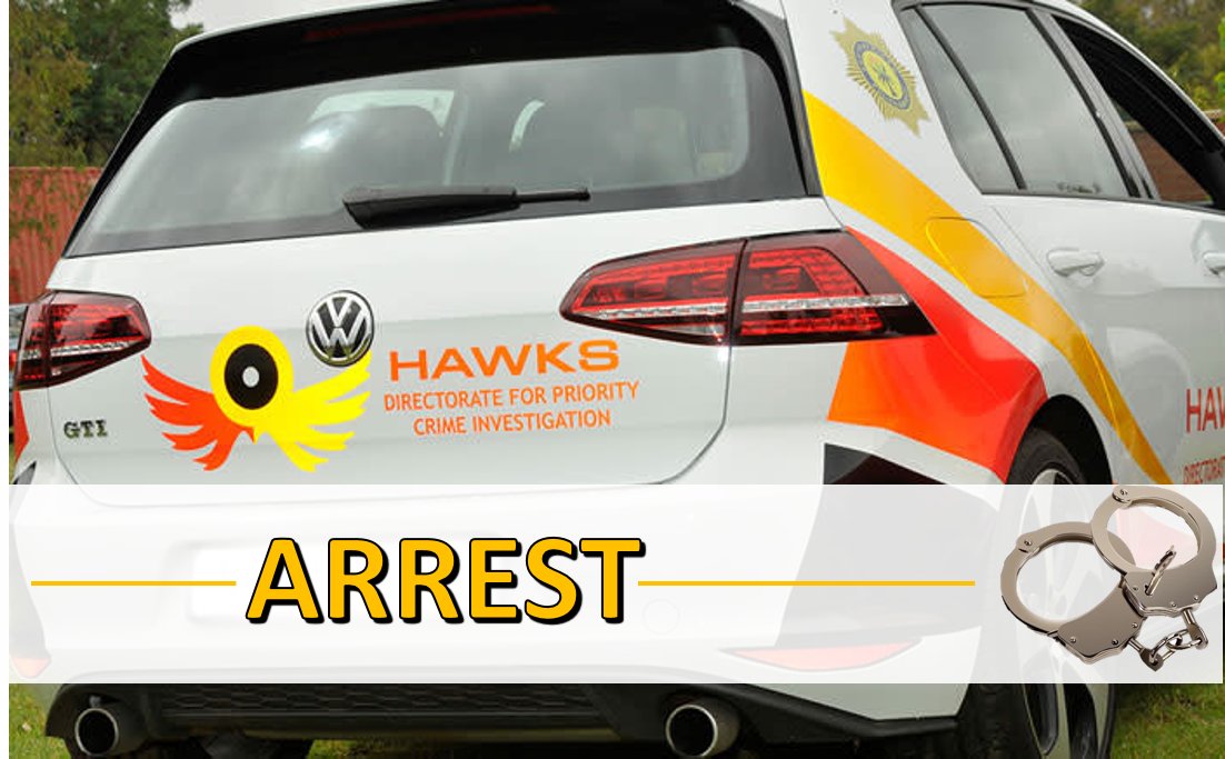 #sapsHAWKS North West: #Hawks' Serious  Organised Crime Investigation arrested a 48yr-old suspect, an  employee at the North West Parks and Tourism Board, today, for his alleged involvement in the theft of 51 #RhinoHorns. #EnviroCrimes ME
saps.gov.za/newsroom/msspe…