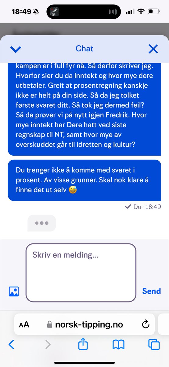 kaptein_olsen's tweet photo. @StianRB @NorskTippingAS 2/2 https://t.co/VPO7PNl7ag
