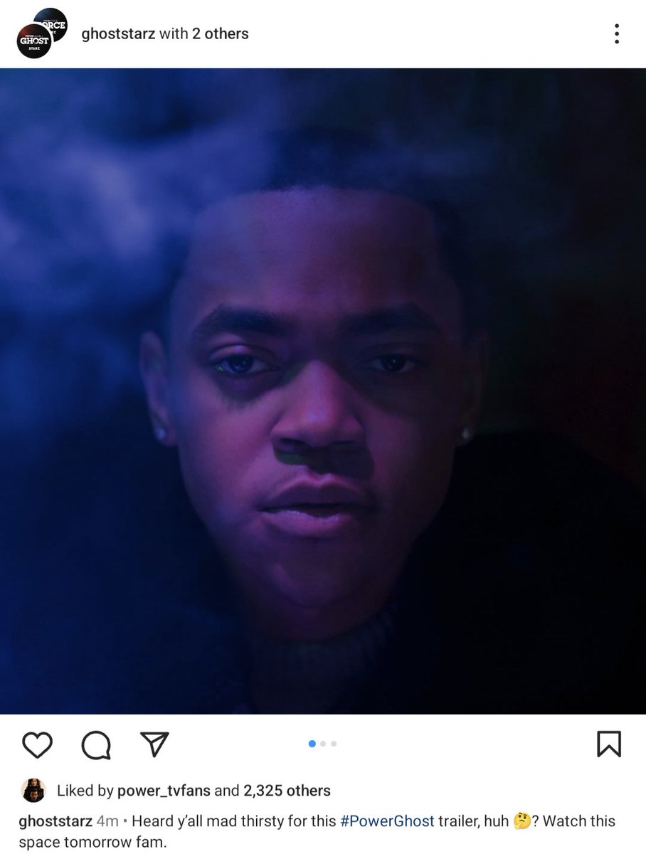 MOVIEBOT__'s tweet photo. 🚨⚠️ Ghost Season 4 Trailer drops tomorrow! #PowerGhost https://t.co/LRJOU32oIK