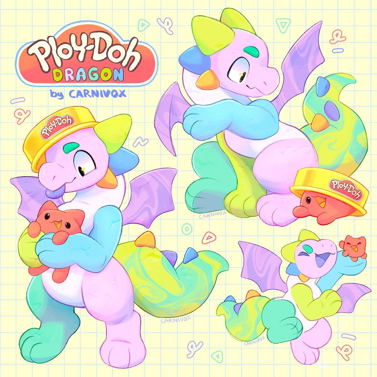 OTA | Play-Doh Dragon 🌈
