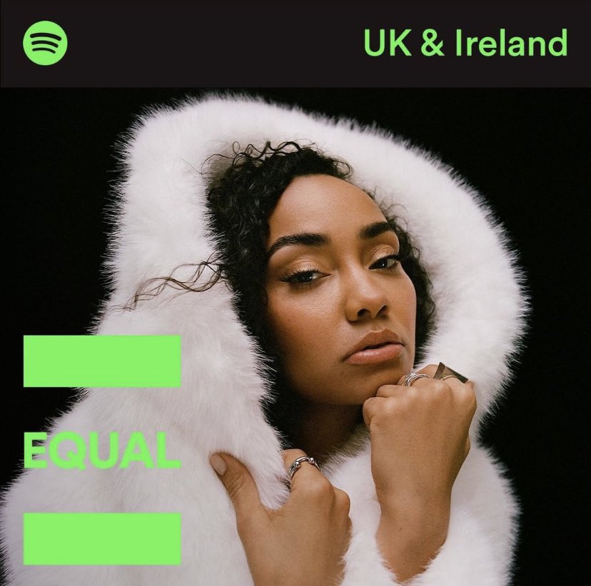 leigh-anne included songs from perrie, FLO, tems, RAYE and more in her spotify equal playlist!