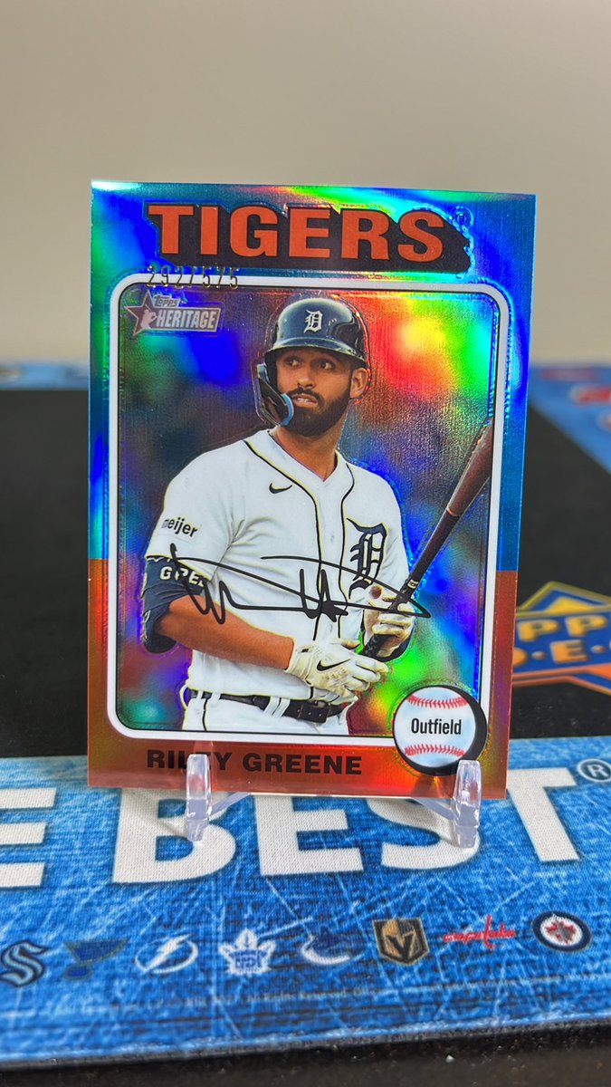 superdad8877's tweet photo. $5 Riley Greene /575

#wildstacks #Tigers @rdaex1 @watCHANEYebrow https://t.co/cRlBMTmeig