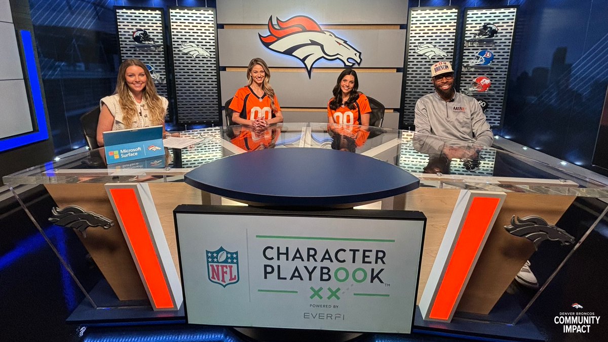 In recognition of #MentalHealthAwareness Month, the @Broncos and @EVERFI hosted a virtual Mental Wellness panel today with over 100 students from 6 different Denver Public Schools featuring @BroncosCheer and Alum David Bruton.