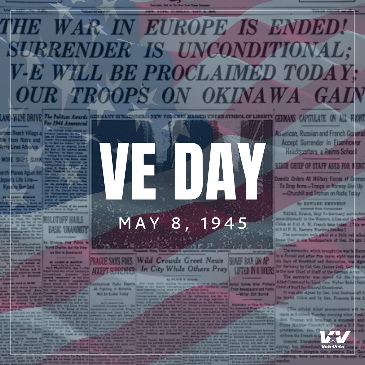 On the anniversary of VE Day, we honor those who served and ensured tyranny didn't prevail. Their sacrifice reminds us of our duty to uphold freedom and democracy. Let's continue their legacy now and always.