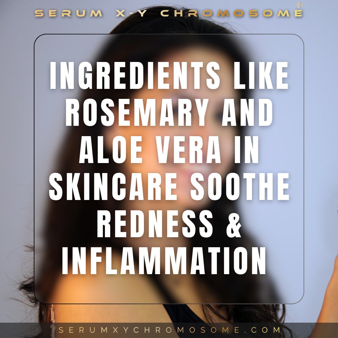 Soothe redness and inflammation with anti-inflammatory skincare! Look for products containing soothing ingredients like rosemary and aloe vera to calm irritated skin and reduce redness. #AntiInflammatorySkinCare #RednessRelief #CalmingSolutions #SootheAndCalm #SensitiveSkinCare