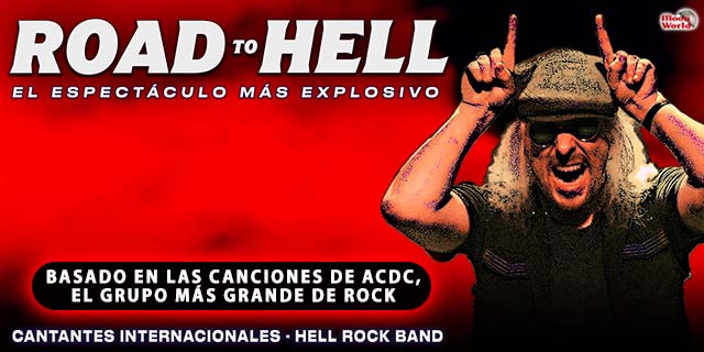 🎸Sumérgete en el emocionante viaje de 'Road to hell', el espectáculo más explosivo basado en las canciones de AC/DC, la banda de rock más poderosa y multigeneracional de la historia. 🟠1 de diciembre 🎟ow.ly/GhyO50R6spk #Cartagena #ElBatel #AuditorioElBatel #ACDC