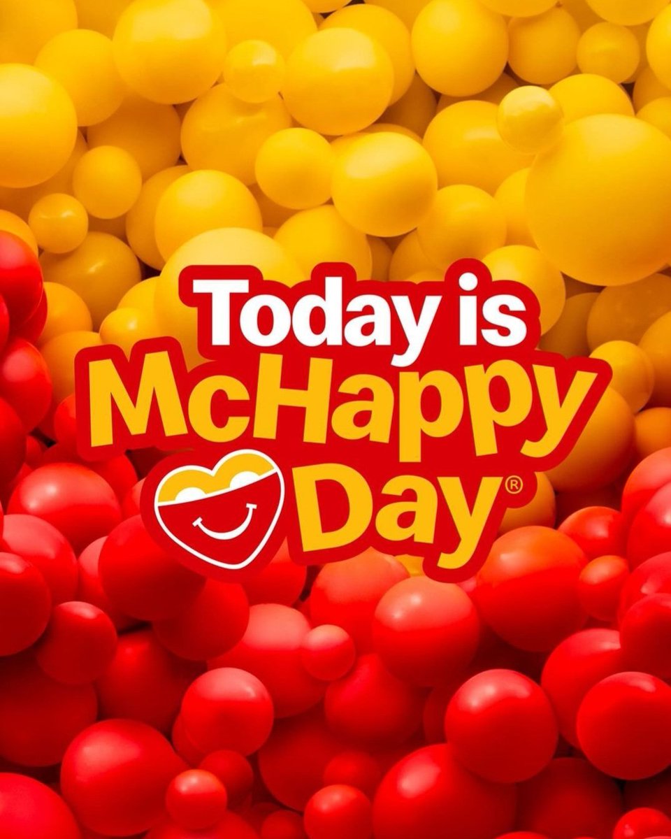 Happy #McHappyDay everyone