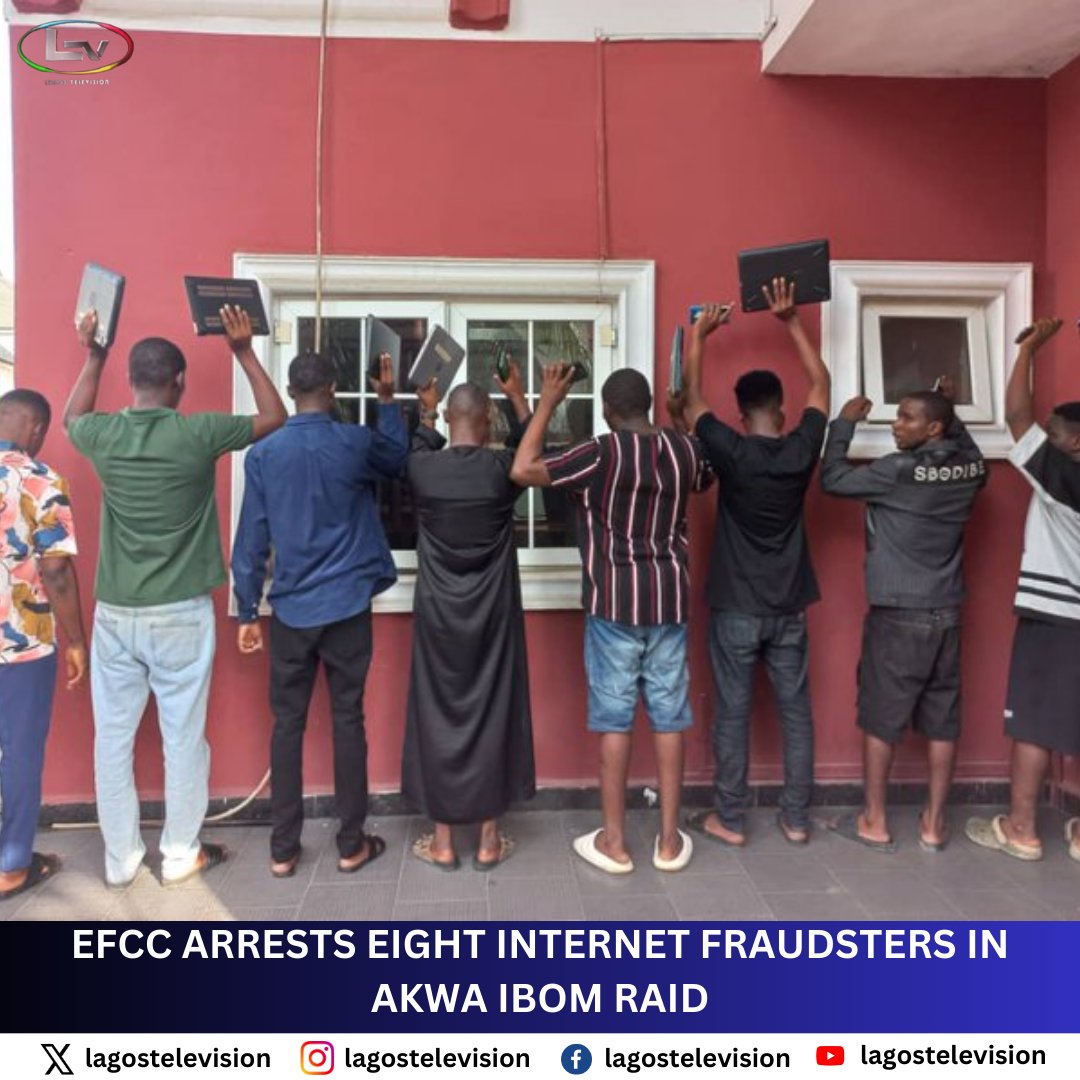 lagostelevision's tweet photo. #NewsUpdates
#EFCC
#InternetFraudsters
#voiceoflagos https://t.co/ecjhMjfha4