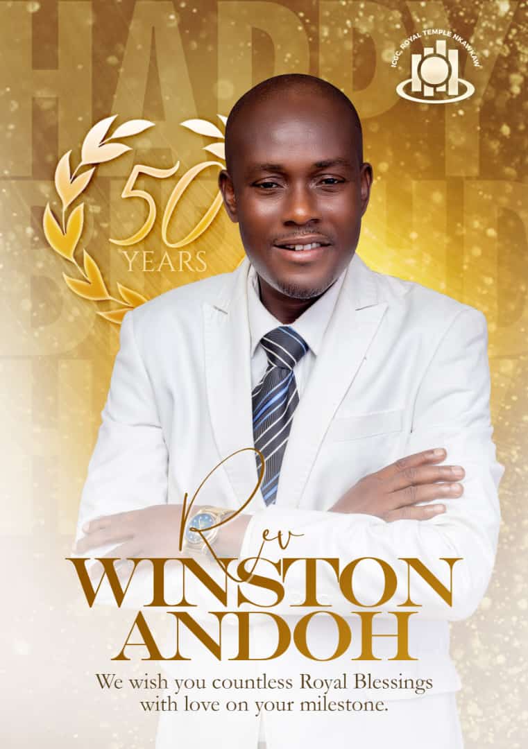 @icgcworldwide Help Me celebrate 🥂 My Papa Rev Winston Andoh he's Plus 1 today. 
Happy Birthday 🎂 

#RoyalTempleNkawkaw
#WeAreICGC